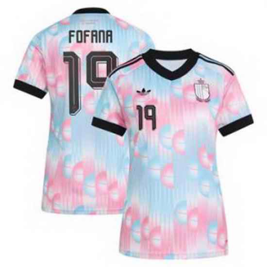 Women 19Malick Fofana Belgium Jersey   2